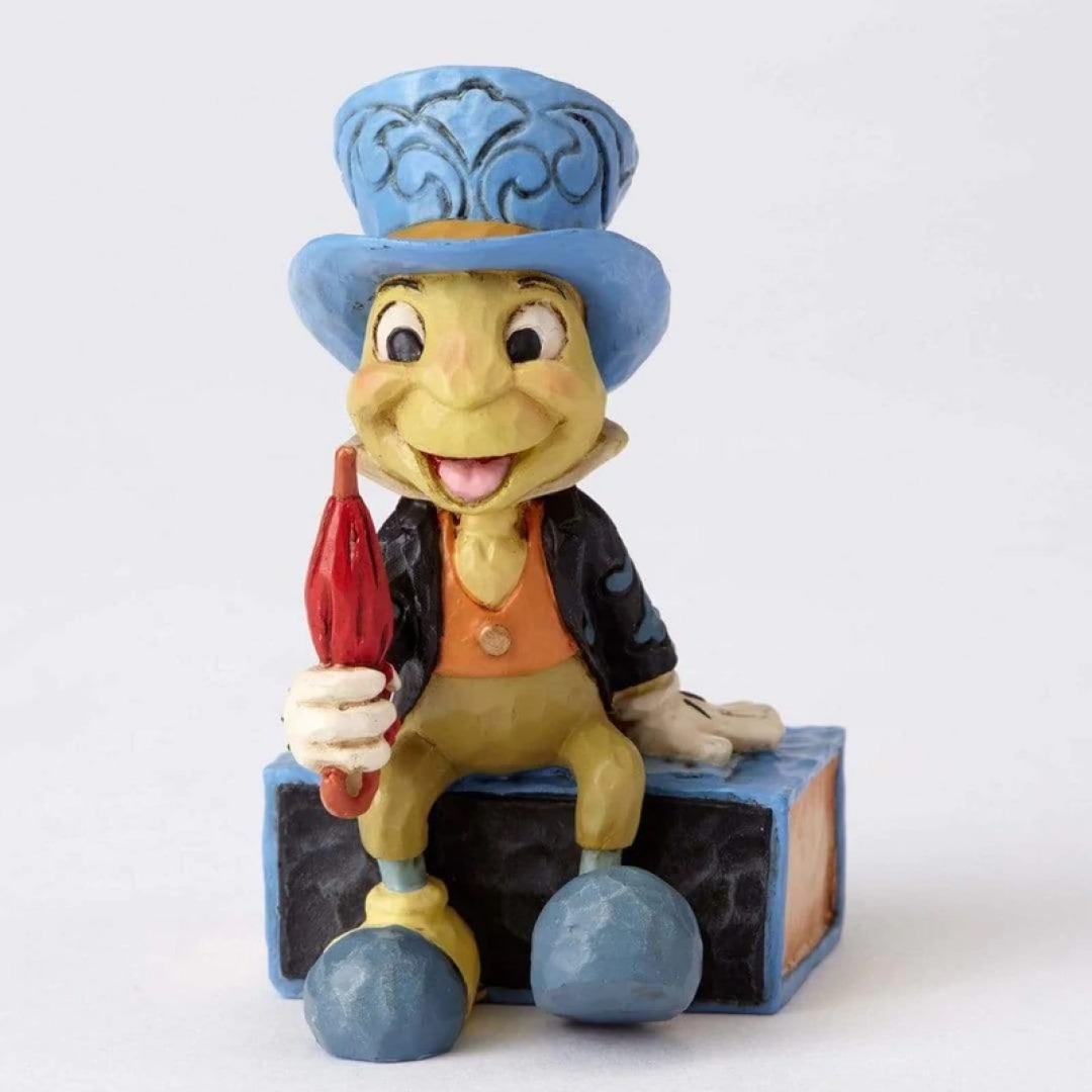 62365ecefefe56c50972b5ec48910626-1.jpg Disney Jiminy Cricket Enesco Traditions Figurine - Image 1