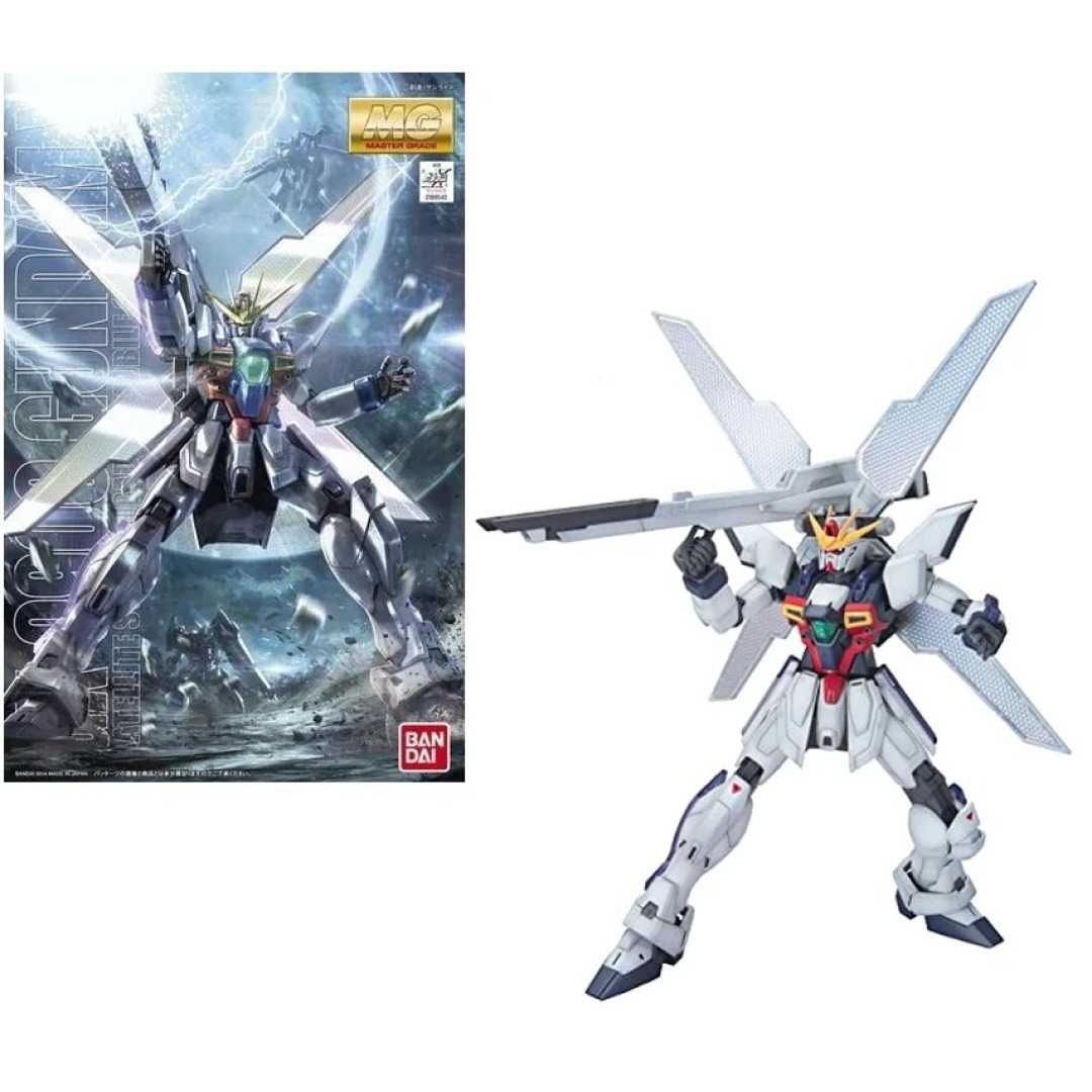 62398a6108b23530b8c8b819961f5366.jpg Gundam GX-9900 Gundam X MG 1/100 Bandai Model Kit - Image 1