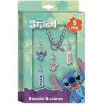 Disney Stitch Bracelet Set with Charms