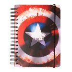 Marvel Captain America Spiral Notebook