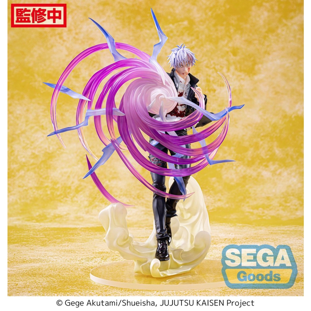 63750665f80e5e626b3c3e9c3d7f8c36.jpg Jujutsu Kaisen Satoru Gojo (Hollow Purple) Luminasta Sega Goods Statue - Image 1