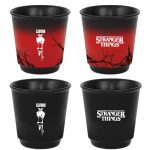 Stranger Things Bialetti Heat Changing Set of 4 Mugs