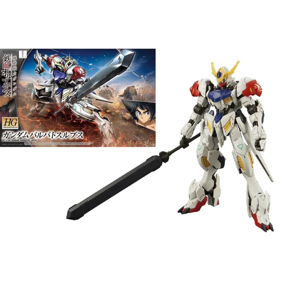 64376a98d57a063bf99c10ccd41cc5f5.jpg Gundam Barbatos Lupus HG 1/144 Bandai Model Kit - Image 1