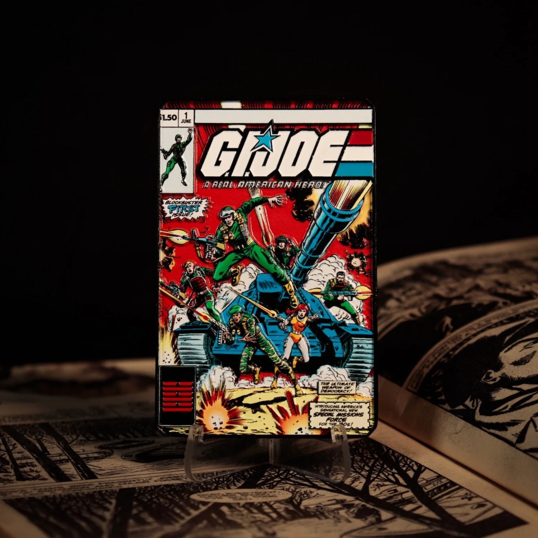 6496a3921026557ffe27ea00b55e6fb8.jpg G.I. Joe 60th Anniversary Limited Edition Ingot - Image 1