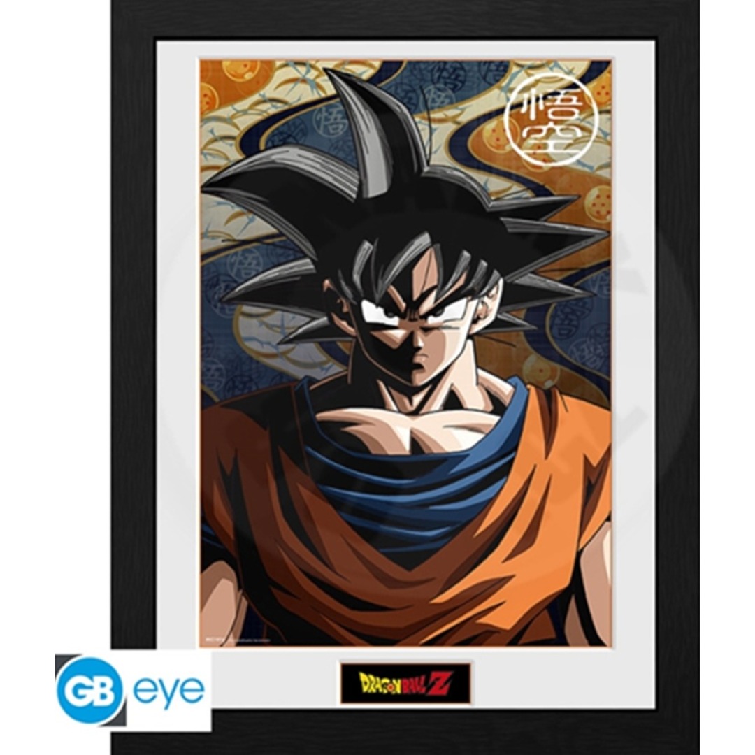 649b80b5528493b305f3d51a7e211438.jpg Dragon Ball Z Goku Frame 30x40cm - Image 1