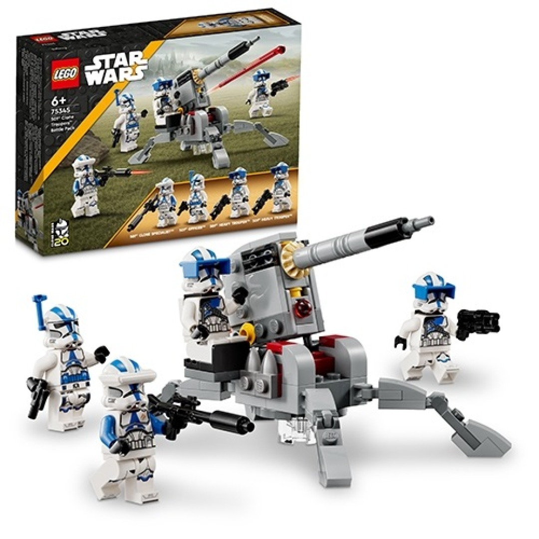 64ecf448d05c8d77a9bb419c335296bf.jpg LEGO Star Wars 75345 501st Clone Troopers Battle Pack - Image 1