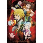 Seven Deadly Sins Characters Poster 91x61cm
