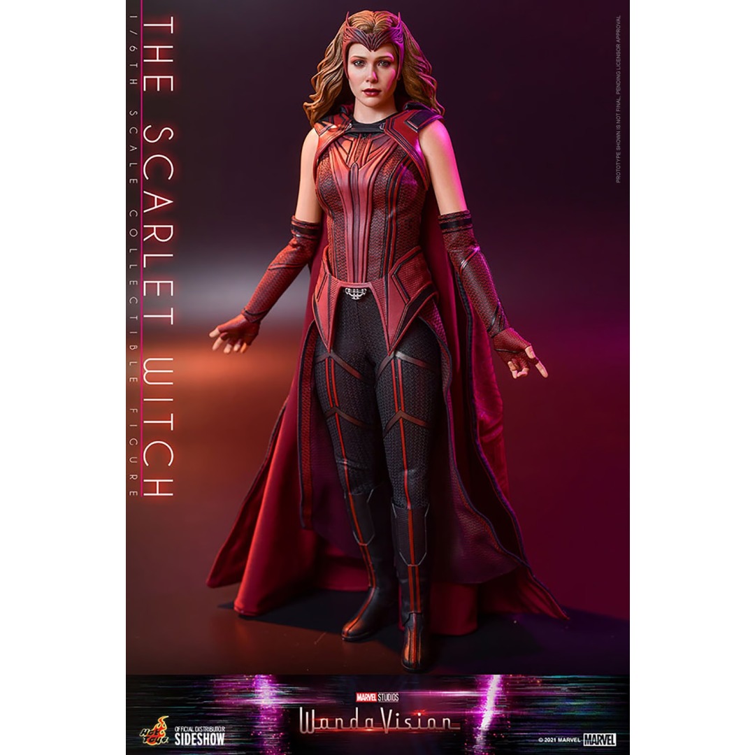 Marvel Wanda Vision The Scarlet Witch Sixth Scale Hot Toys Figure
