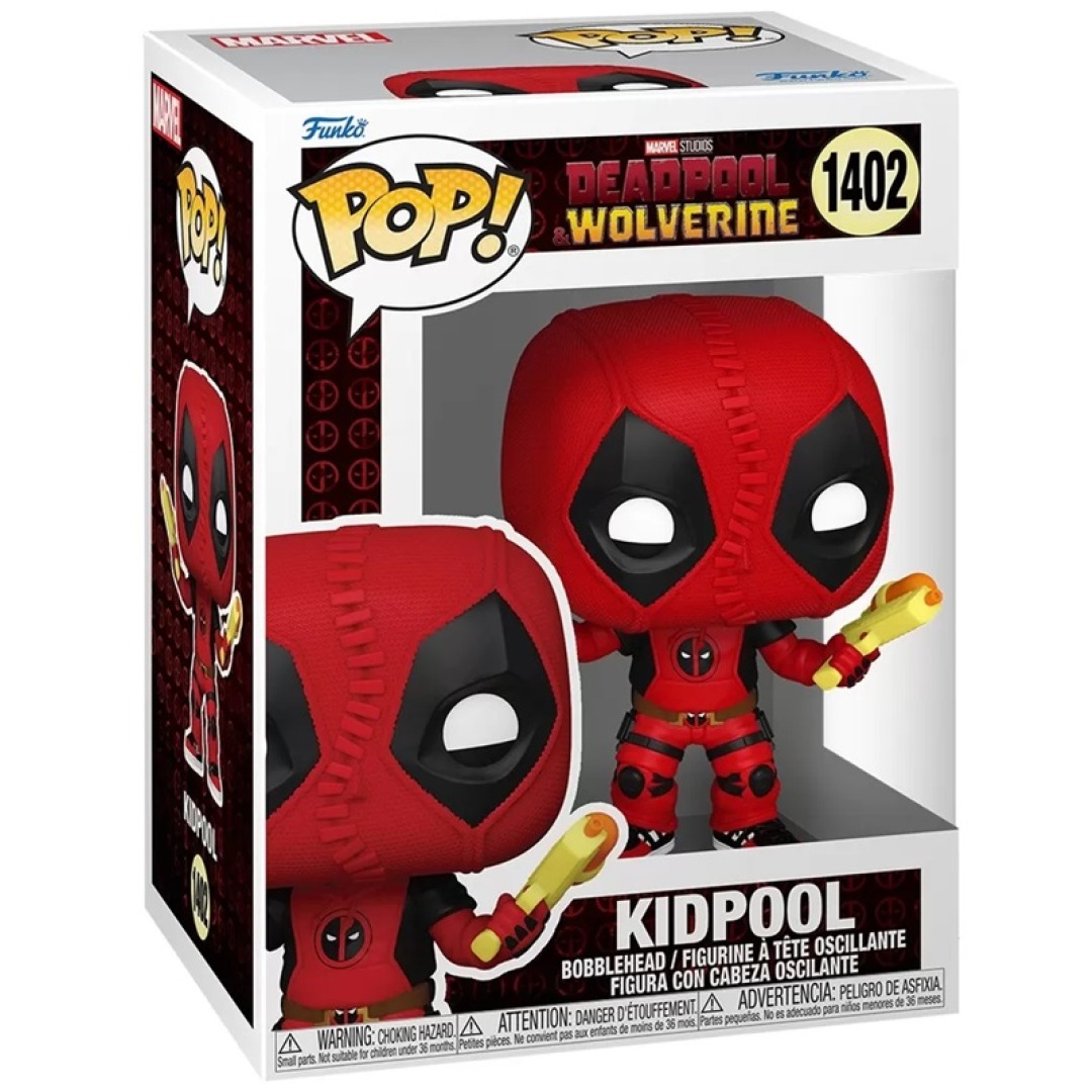 66e1ba269cc61421ff8f5ce2d2bd9bd4.jpg Funko POP! Marvel Deadpool & Wolverine N° 1402 - Kidpool - Image 1