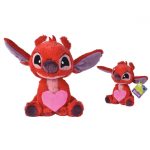 Disney Stitch Leroy Plush Holding Heart 25cm