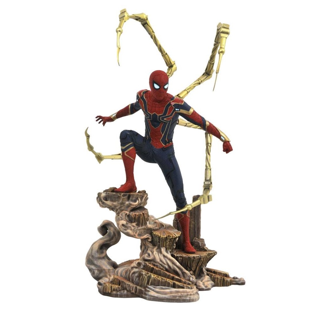 67c364665a13ea2d0b81f7334be9451e-1.jpg Marvel Iron Spider-Man Infinity War Diamond Select Gallery Statue - Image 1