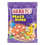Bebeto Peach Rings 80g
