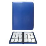 Ultra Pro Vivid Blue 9-Pocket Pro Binder Zippered