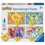 Pokemon 4 Puzzle 12/16/20/24 Pieces