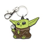 Star Wars The Mandalorian Grogu With Ball Metal Keychain