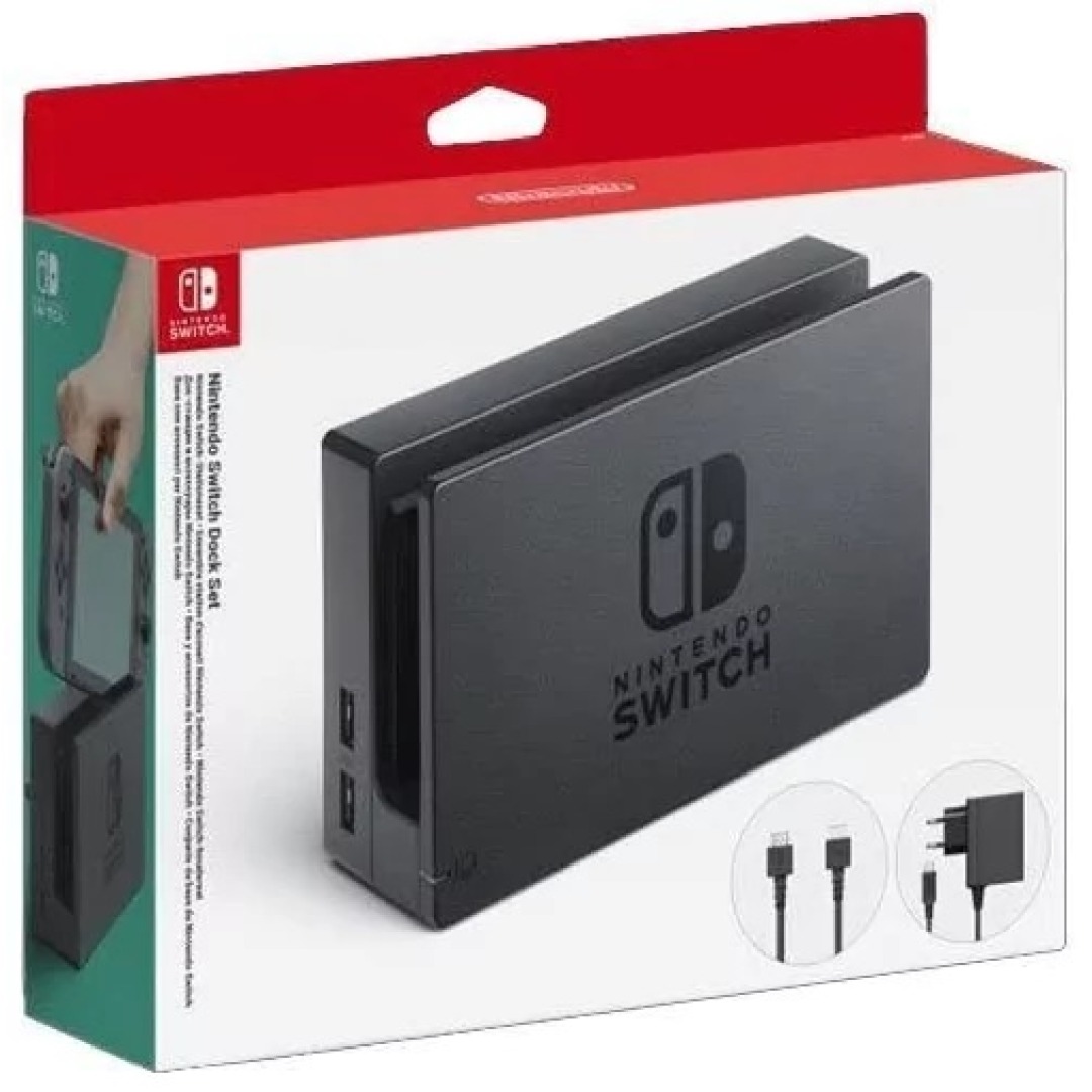 6961d03e9a84623ae766a86afe9a31b2.jpg Nintendo Switch Dock Set - Image 1