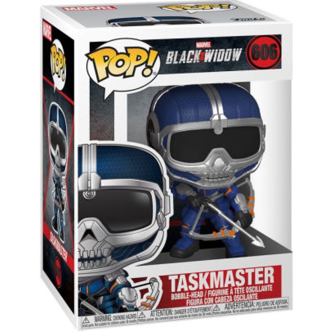 69b94fb3767f58fa1978b10cfcb7b020.jpg Funko POP! Marvel Black Widow N° 606 - Taskmaster - Image 1
