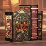 DIY Book Nook Kit Count Cat's Study