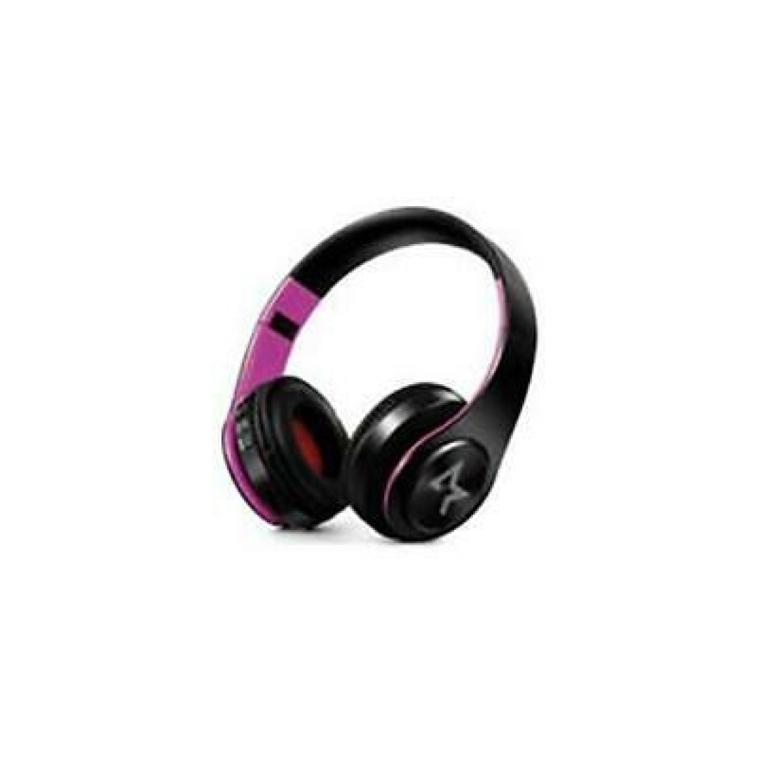 6a5e9e0d713c1e68469c4b1c000e5f22.jpg All Star Headphones Bluetooth Black Pink - Image 1