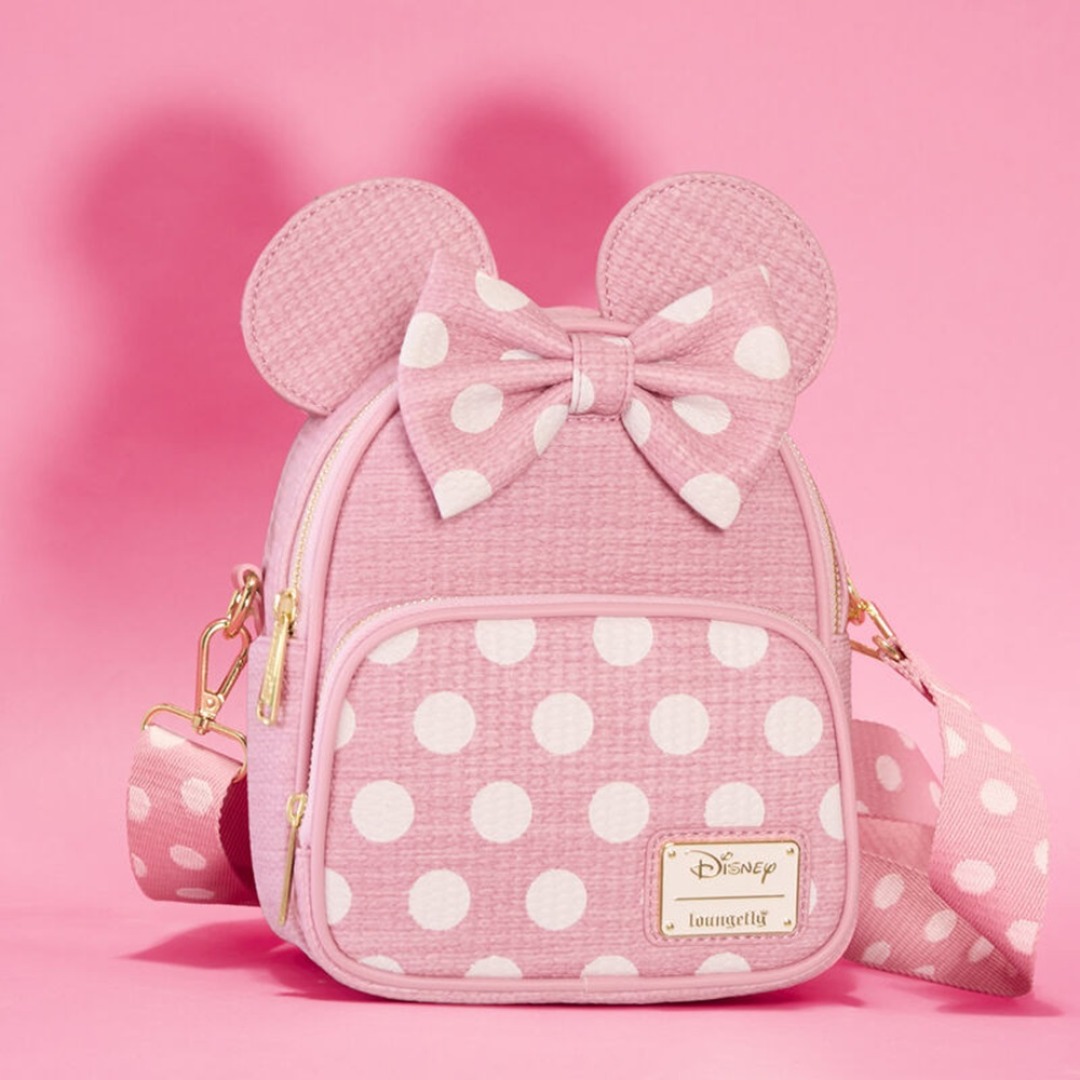 6afd91269f048254ec7465ebcdecc03c-1.jpg Disney Minnie Straw Loungefly Convertible Bag - Image 1