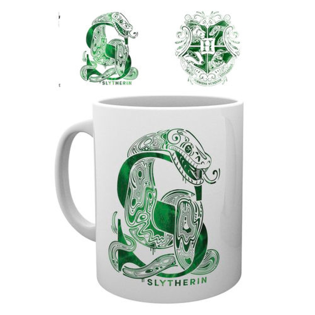 6b588a2924e224a8b6ba10fe59978266.jpg Harry Potter Slytherin - Mug 300ml - Image 1