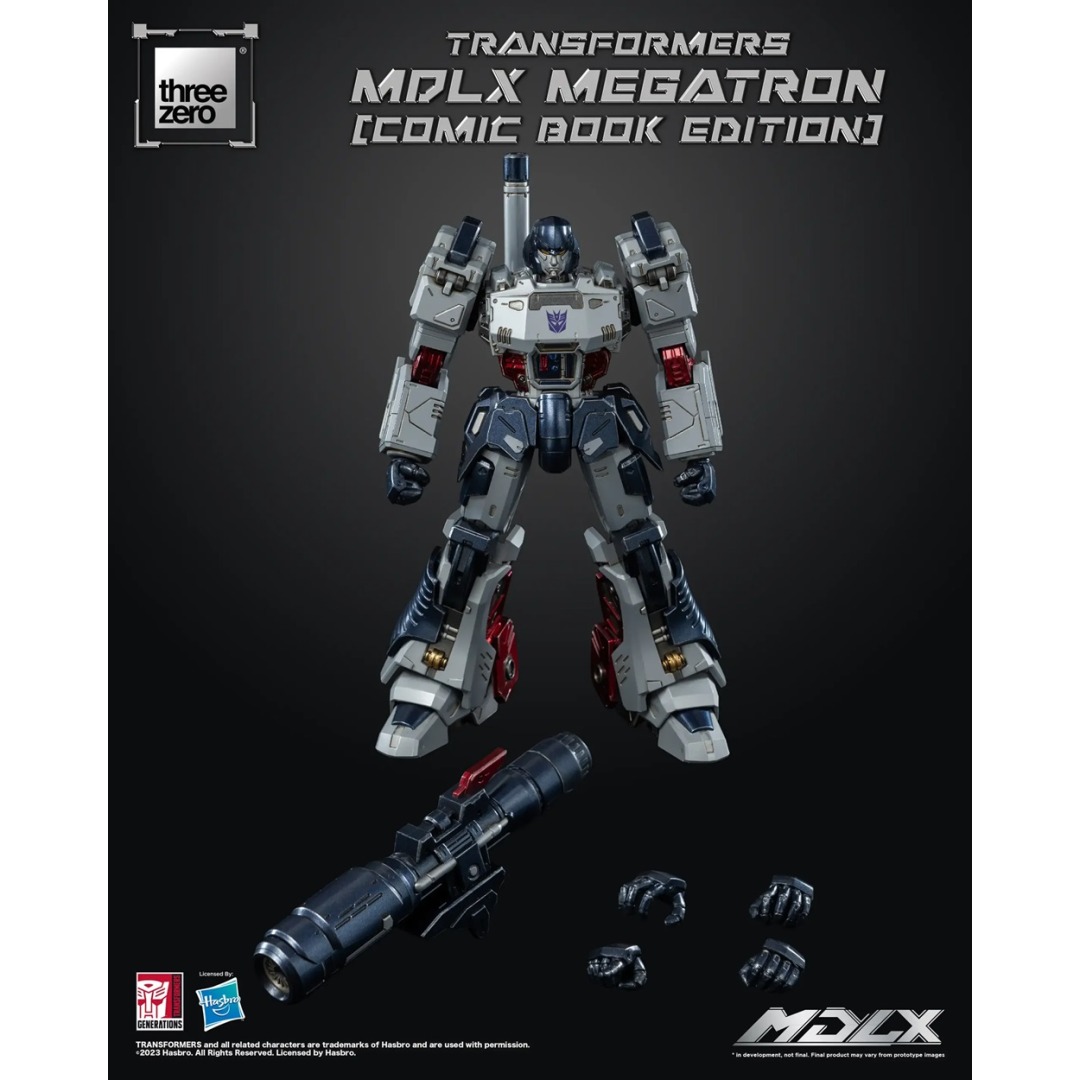 6c03878fc7c5a17c82a2a69b2e4fa83e-1.jpg Transformers MDLX Megatron (Comic Book Edition) Threezero Action Figure - Image 1