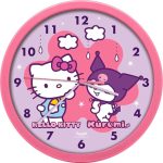 Hello Kitty & Kuromi Wall Clock