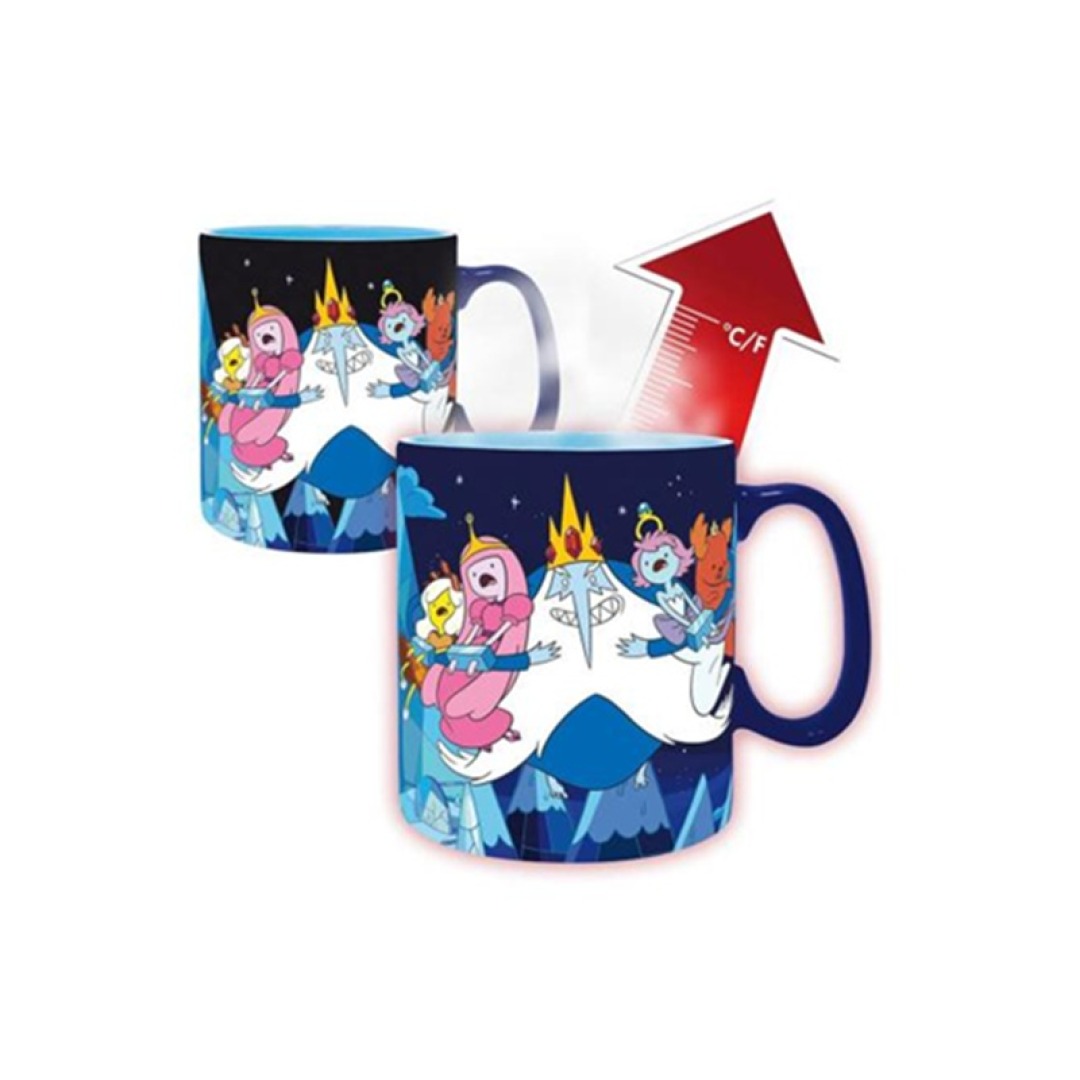 6c263932143e96aa54f8ee87217fe55a-1.jpg Adventure Time Heat Change Mug 460ml - Image 1