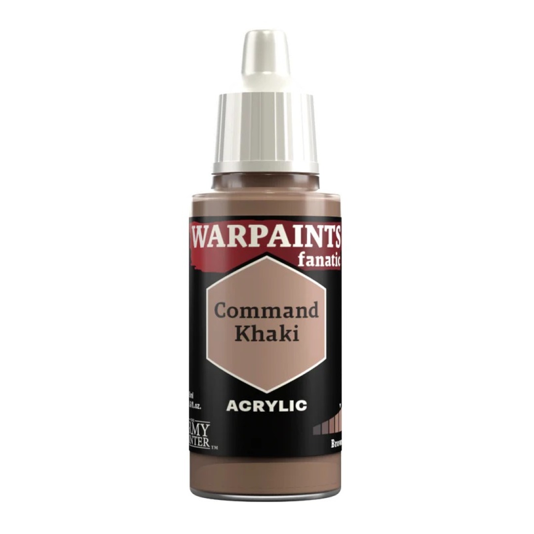 6cbce807ef5c4b58a8435707a2c869df.jpg The Army Painter Warpaints Fanatic: Command Khaki - Image 1