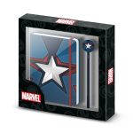 Marvel Captain America A5 Notebook + Pen Gift Box