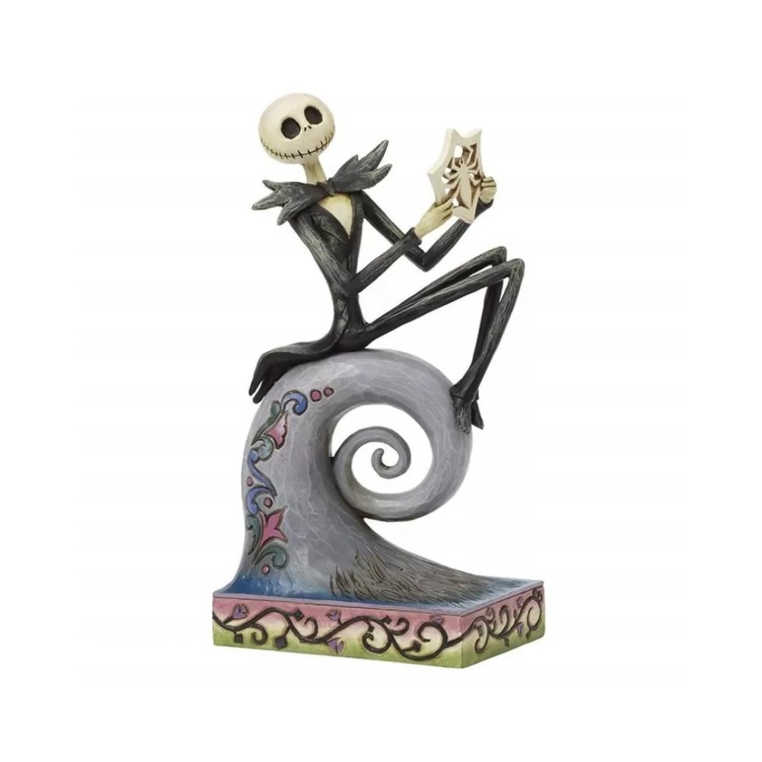 6e170a2232eeeace9200f85ceec3c6d9-1.jpg Disney Nightmare Before Christmas Jack Skellington What's This? Enesco Traditions Figurine - Image 1