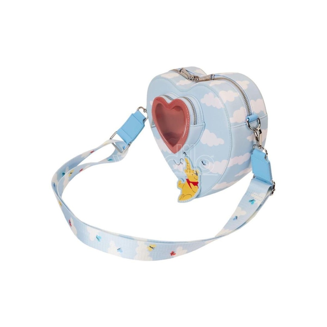 6e4ee8fb18cab82c944289855538dcc1-1.jpg Disney Winnie The Pooh Balloons Heart Loungefly Crossbody Bag - Image 1