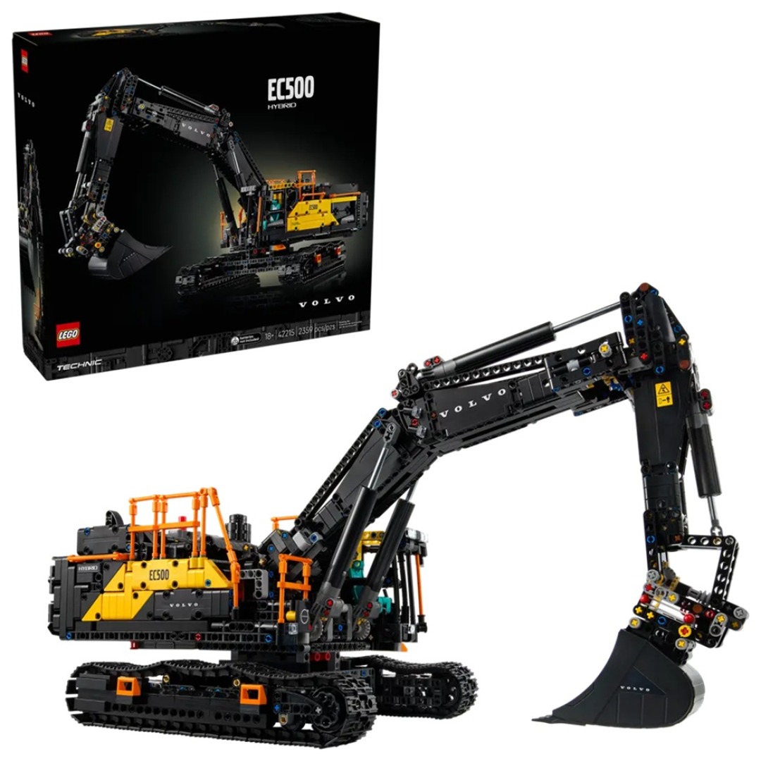 6e55079418caa9b82a838c76f1435711.jpg LEGO Technic 42215 Volvo EC500 Hybrid Excavator - Image 1