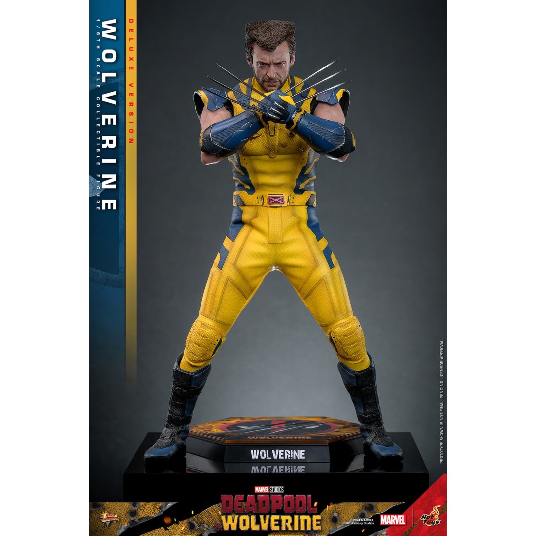 6ea211f2d7769b5843bd1b7a12ebe4fb.jpg Marvel Deadpool & Wolverine - Wolverine Deluxe Edition Sixth Scale Hot Toys Figure - Image 1