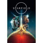 Starfield Journey Through Space Poster 91x61cm