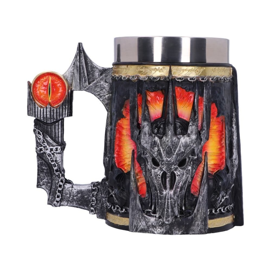 6f1b48f5365496294b80d9f497739e29.jpg The Lord Of The Rings Sauron Resin Tankard - Image 1