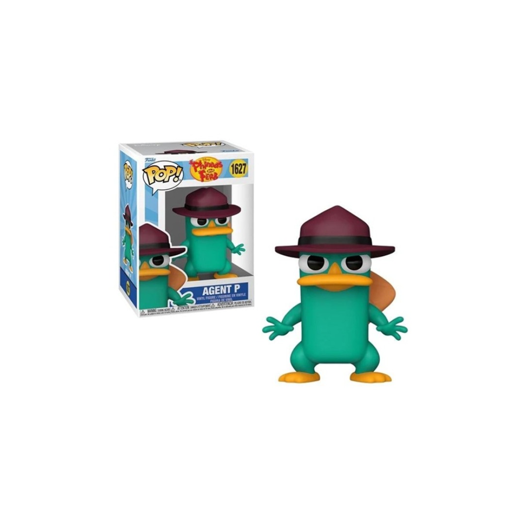 6f578dd81a8b91f2b4ee7d6ab5ced653.jpg Funko POP! Disney Phineas And Ferb N° 1627 - Agent P - Image 1