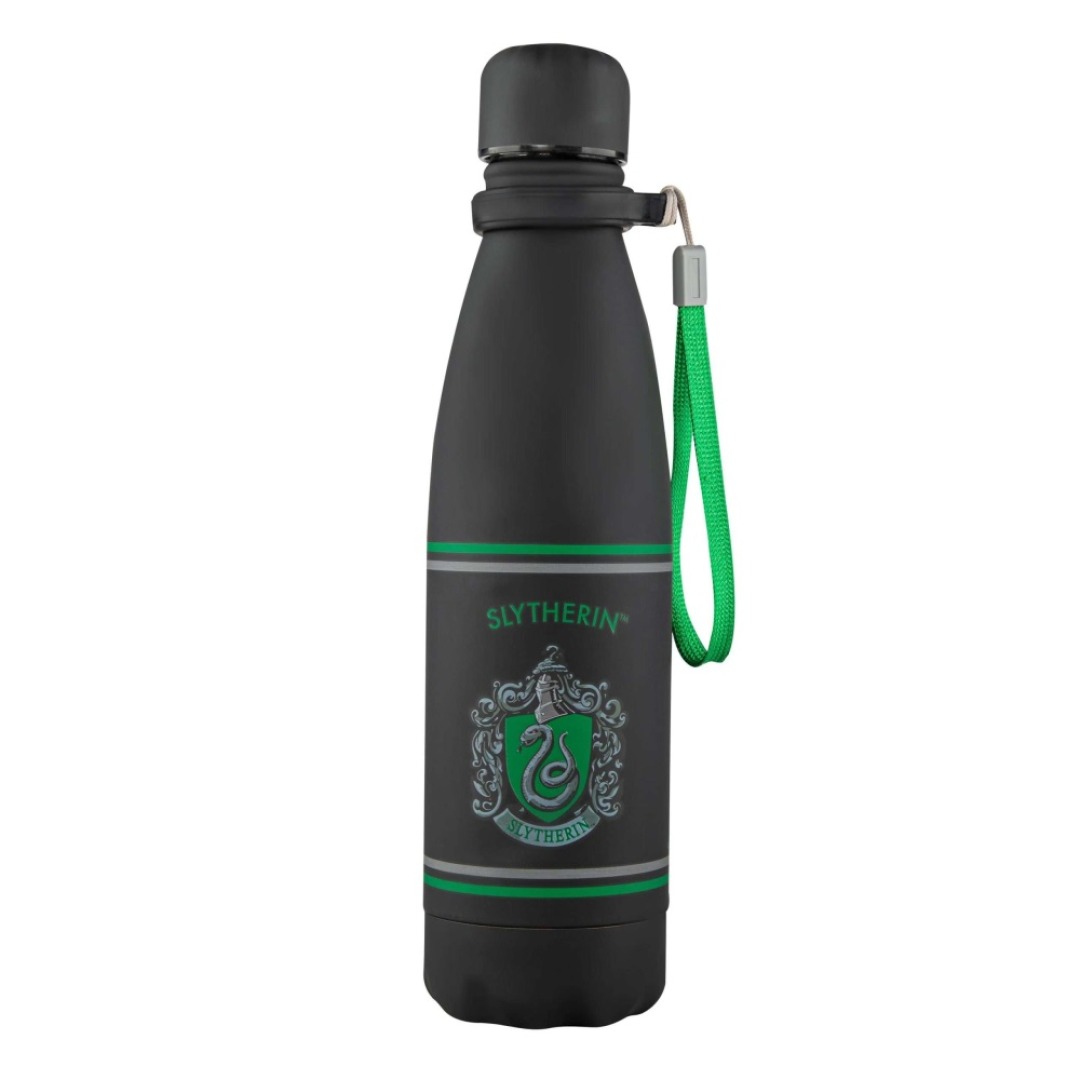 70782cb6c3033f5d742738b8702158e3.jpg Harry Potter Slytherin Black Bottle 700ml - Image 1