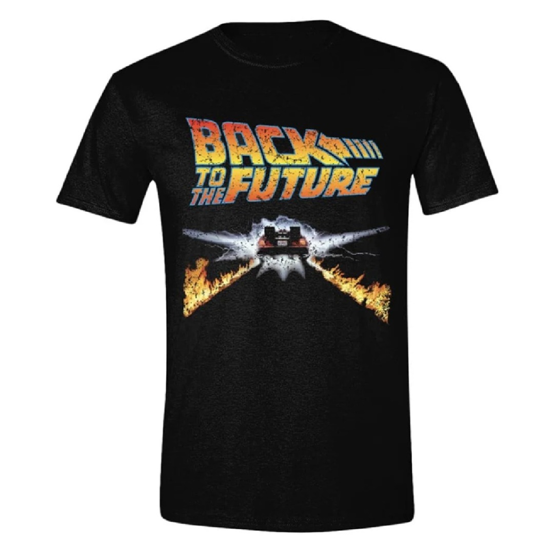 711a59dd02e9a9e653e1538e30e62642-1.jpg Back to the Future Cover T-Shirt (M) - Image 1