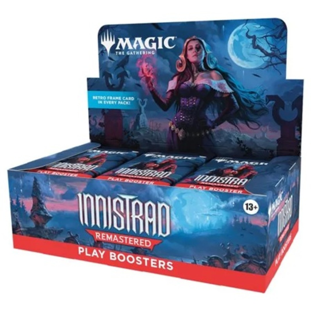 71c67fd98b81e071b4fd4346fa89ae65.jpg Magic The Gathering TCG: Innistrad Remastered Play Boosters Box - Image 1