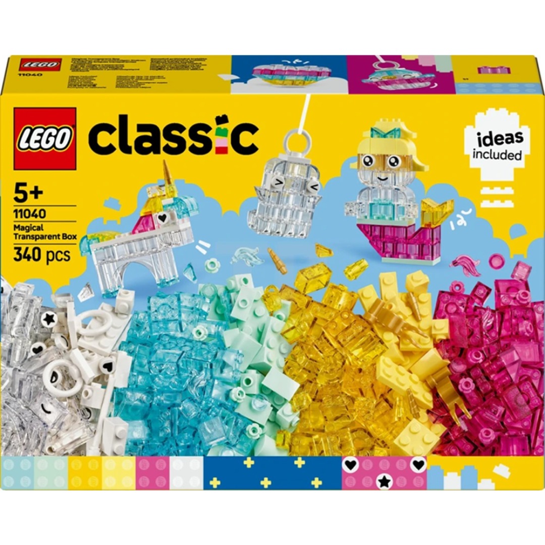 72387d941f8c75820a60f5e3d8a102cf.jpg LEGO Classic 11040 Magical Transpanent Box - Image 1