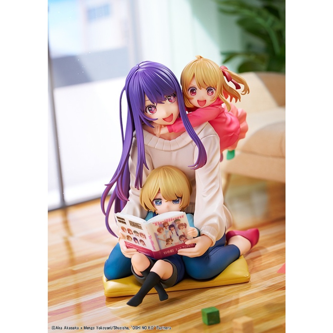 723e9567c6496ea436a793fb594b2f13.jpg Oshi No Ko Ai, Aqua & Ruby Goodsmile Statue - Image 1
