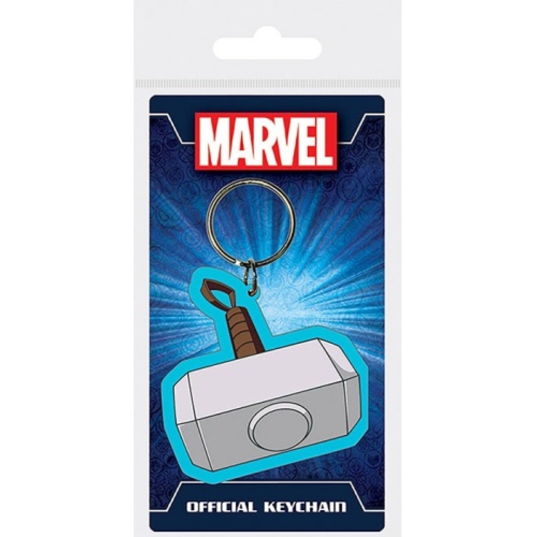 72a3bc6e3bc75be7ae33fada631822a3.jpg Marvel Thor's Hammer Keychain - Image 1