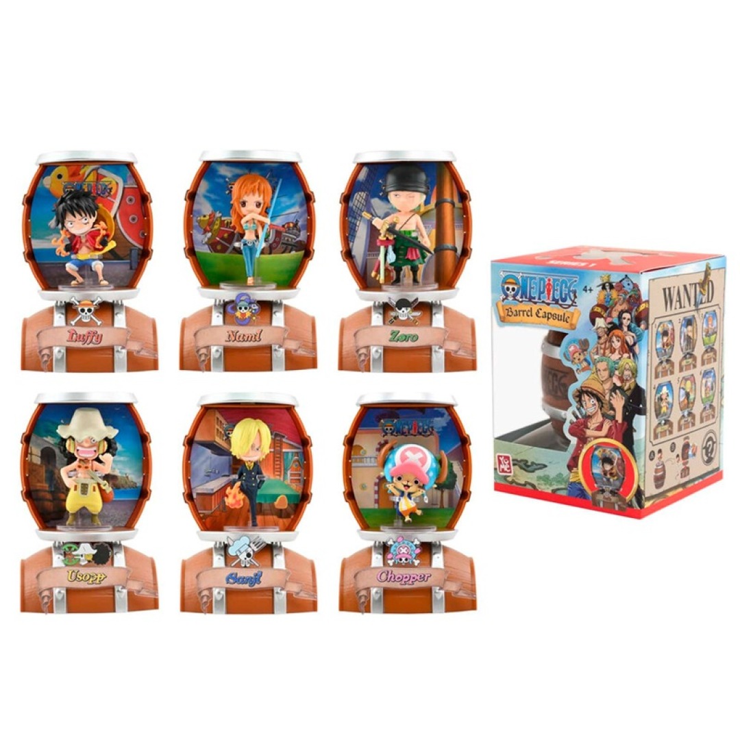 72ab10bcd9a90a9252773548b442ed96.jpg One Piece Barrel Capsule Random Figure - Image 1