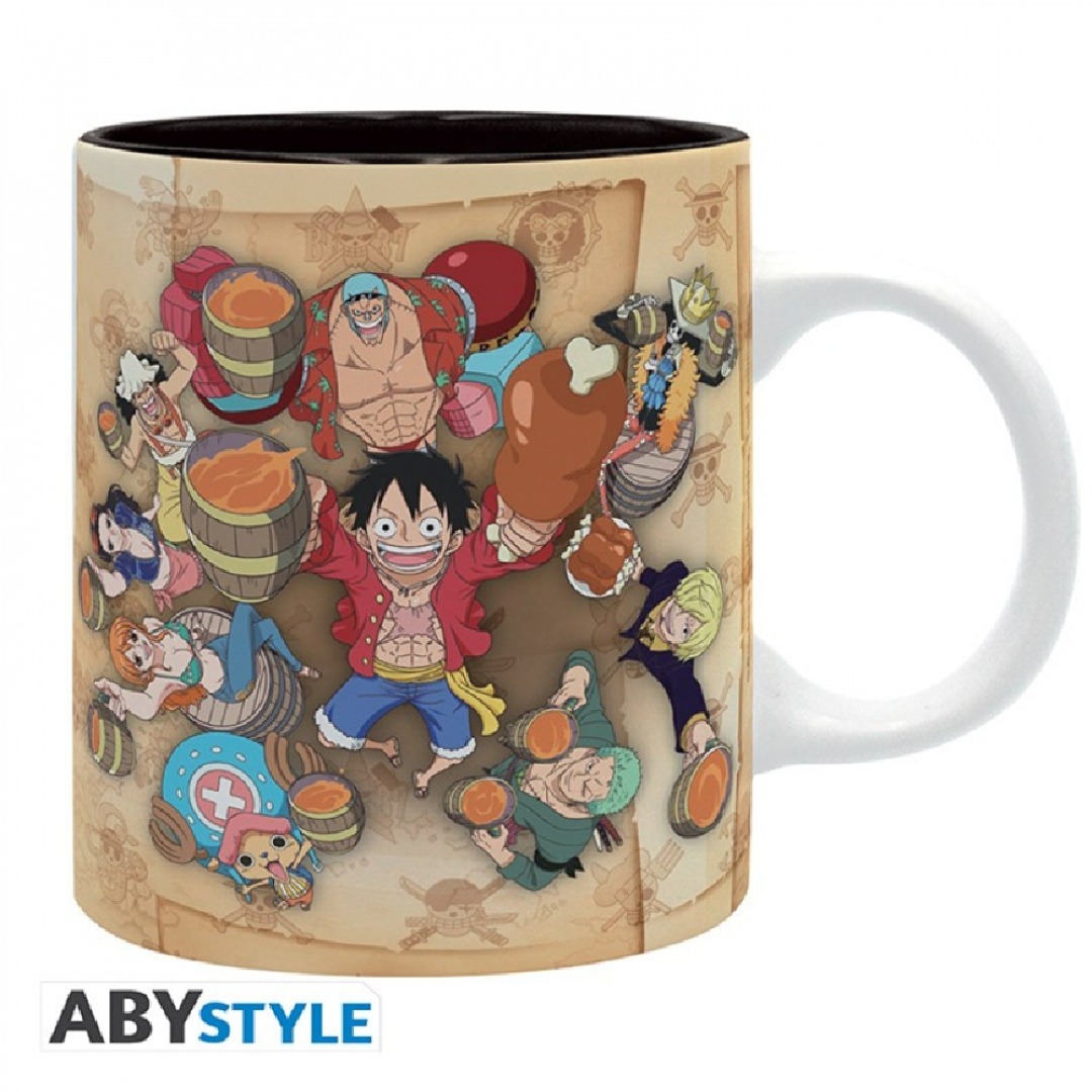 72af719ad0dc3b50b12fa11d2089679f-1.jpg One Piece 1000 Logs Cheers Mug 320ml - Image 1