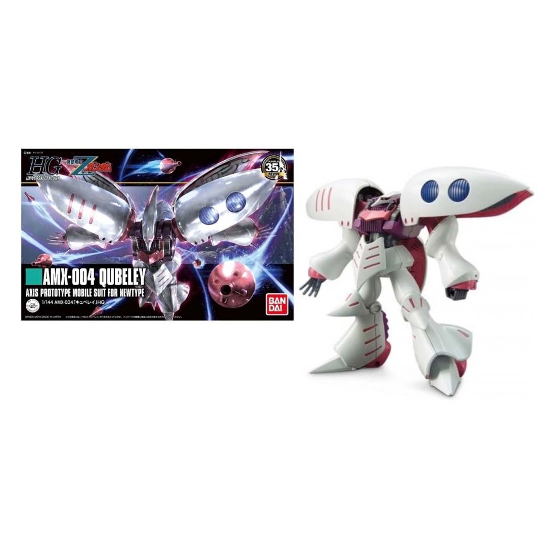 72ef81d1d7b7af1b6a06826cfbdee015.jpg Gundam AMX-004 Qubeley HG Bandai Model Kit - Image 1