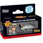 Funko Bitty POP! Back To The Future Marty McFly And Time Machine