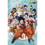 Dragon Ball Super Universe Poster 3D - 58x38cm