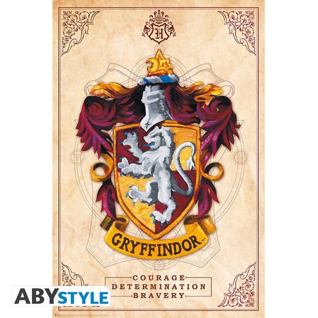 7578f042e7463095eda119b14d196519-1.jpg Harry Potter Gryffindor Poster 91x61cm - Image 1