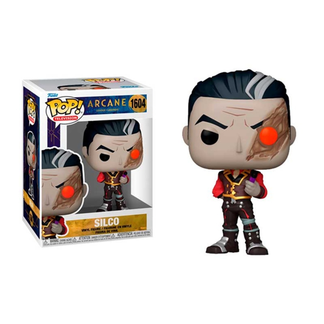 7657064e8767aeaf0123ec06cae32281.jpg Funko POP! Arcane League Of Legends N° 1604 - Silco - Image 1
